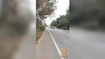 Stunt Lift Attempt Ends In Head-on Collision