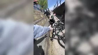 When A Tracker Meets A Biker