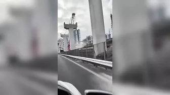 When The Crane Is Lifting An Overweight Load, It Is Too Close To The Moving Track