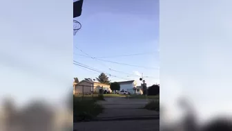 During This Stunt Shooting