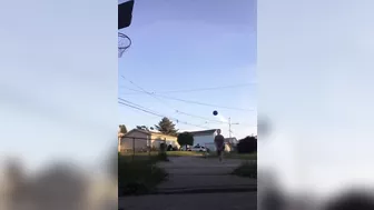 During This Stunt Shooting