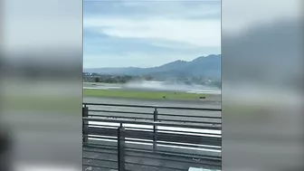 Wilde's Video Shows A Boeing 757 Broken In Half