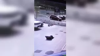 Woman Accidentally Runs Over Gas Station Worker