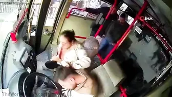 Woman Attacks Bus Driver Husband