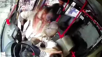 Woman Attacks Bus Driver Husband