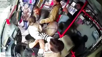 Woman Attacks Bus Driver Husband