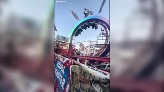 Woman Hit By Roller Coaster While Trying To Retrieve Phone