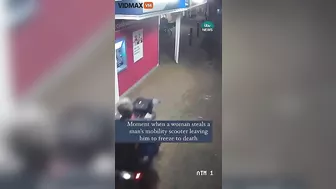 Woman Lets Old Man Take Her On Electric Bike