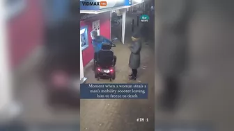 Woman Lets Old Man Take Her On Electric Bike