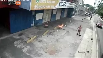 Woman Sets Fire To Husband And Herself During Argument