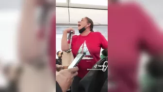 Woman Threatens To Urinate On Plane