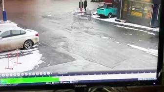 Woman Nearly Caused A Car Accident