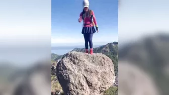 Woman Falls From Hill While Filming Video For Social Media