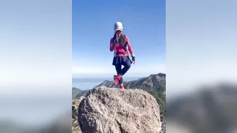 Woman Falls From Hill While Filming Video For Social Media