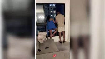Woman Hit By Fireworks In Apartment