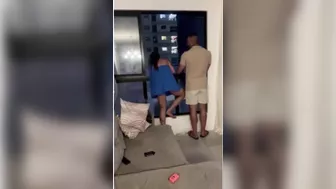 Woman Hit By Fireworks In Apartment