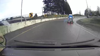 Wrong Direction On Highway Exit