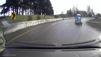 Wrong Direction On Highway Exit
