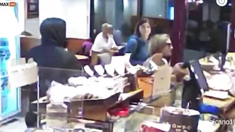 Young Immigrant Punks Destroy A Cafe And Attack Waitress