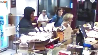 Young Immigrant Punks Destroy A Cafe And Attack Waitress