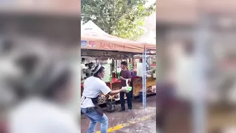 Pour Soup On Someone's Head