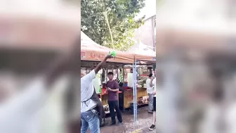 Pour Soup On Someone's Head