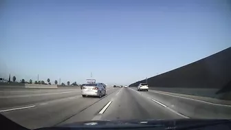 The 4runner Almost Hit The Side Of The Mercedes In Front Of Me