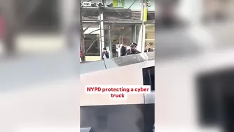 9 Police Officers Protect Nazi Symbol