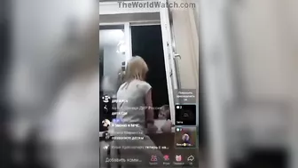 A Dramatic Drunk Mother Fell From The Fifth Floor Of Her Apartment