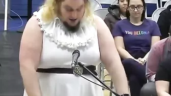 A Kick In The Balls Will Solve His Gender Confusion