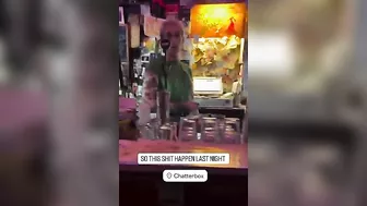 A Bartender At Chatterbox In Indianapolis Threatened Trump