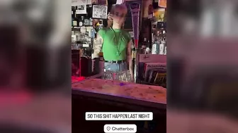 A Bartender At Chatterbox In Indianapolis Threatened Trump