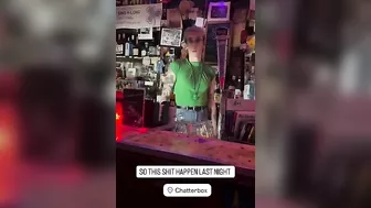 A Bartender At Chatterbox In Indianapolis Threatened Trump