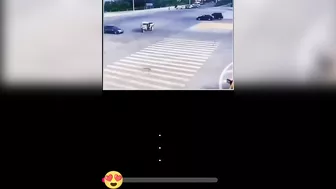A Car Accident Caused A Chain Reaction