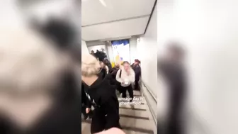 A Man Pushed Two Women Away For Not Paying His Ticket
