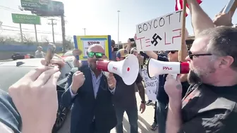 Alex Jones Drives A Cybertruck To Counter Anti-Elon Protests