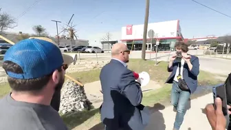 Alex Jones Drives A Cybertruck To Counter Anti-Elon Protests