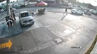 Angry Driver Ran Over Gas Station Employee Or Tried To