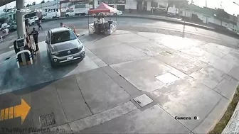 Angry Driver Ran Over Gas Station Employee Or Tried To