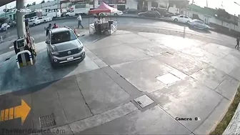 Angry Driver Ran Over Gas Station Employee Or Tried To