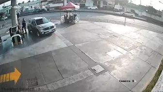 Angry Driver Ran Over Gas Station Employee Or Tried To