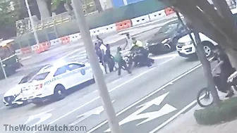 Everything A Man Can Do - The Policewoman Sat In The Car Stunned