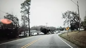 Apparently The Stop Sign Only Applies To The First Car