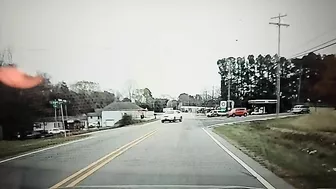 Apparently The Stop Sign Only Applies To The First Car