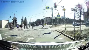 Asshole Biker Beats Woman And Sneaks Away