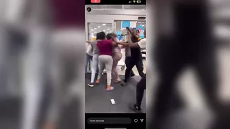 At-home Employee Had An Argument With Mother And Daughter