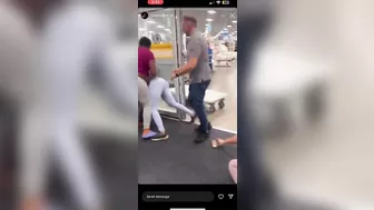 At-home Employee Had An Argument With Mother And Daughter