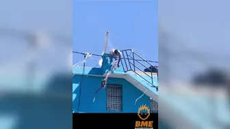 Electrocution, Pants Removal, And A 30 Foot Fall Are Just Awful.