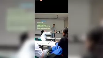 Black College Student Loses Mind In Class And Threatens To Kill Her