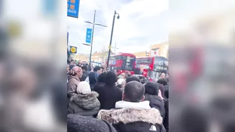 UK: Two Women Fight With A Man